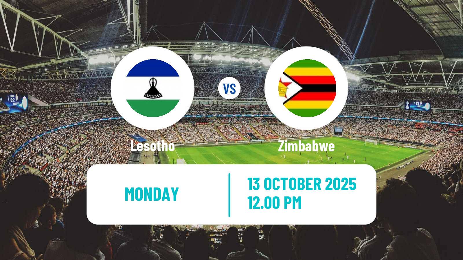 Soccer FIFA World Cup Lesotho - Zimbabwe