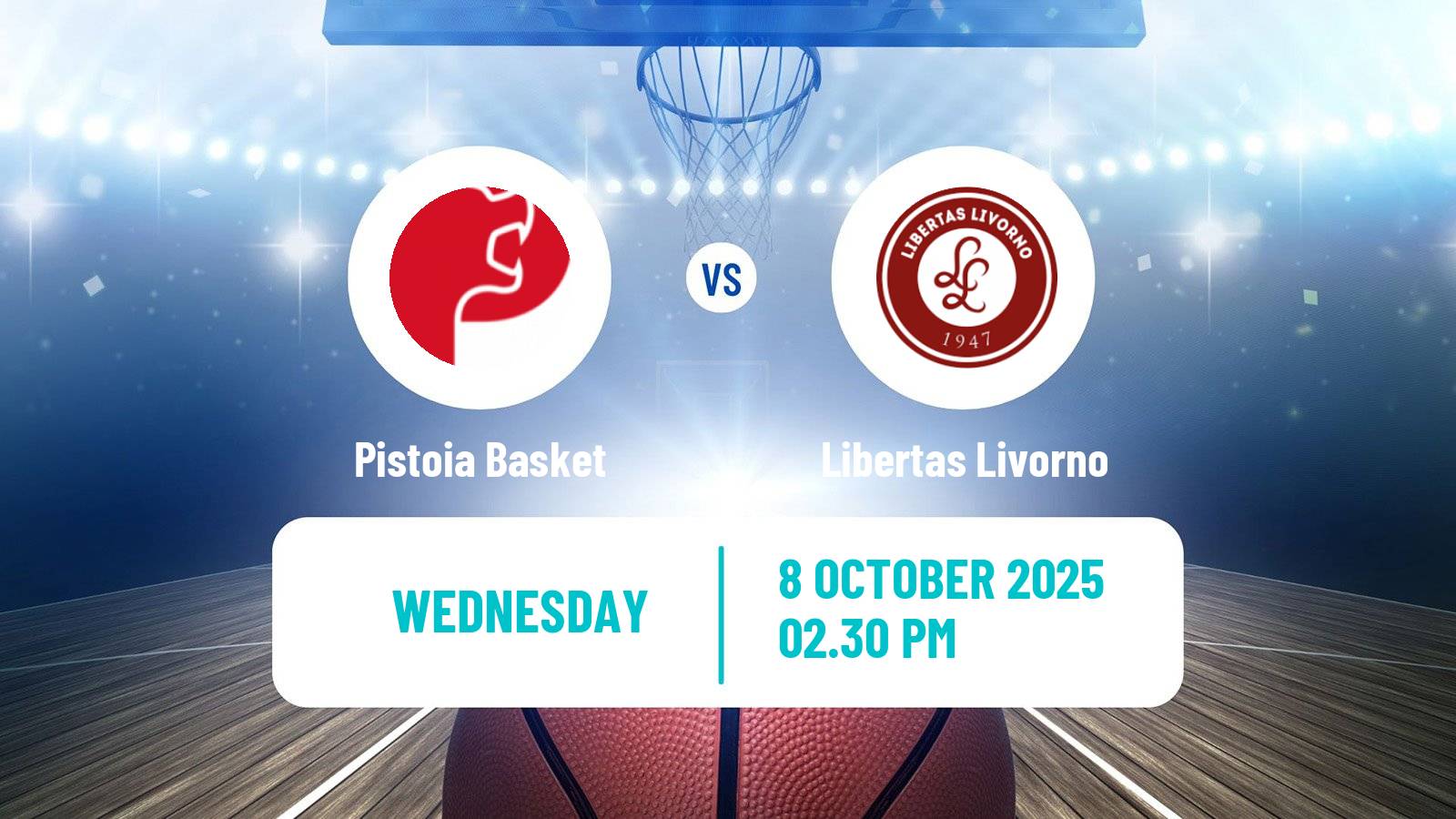 Basketball Italian Serie A2 Basketball Pistoia Basket - Libertas Livorno