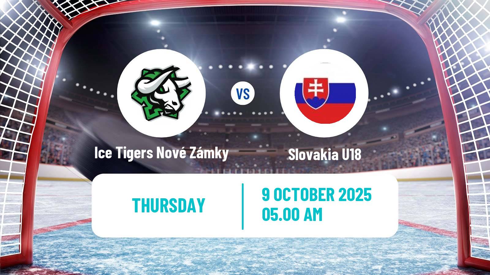Hockey Slovak 1 Liga Hockey Ice Tigers Nové Zámky - Slovakia U18