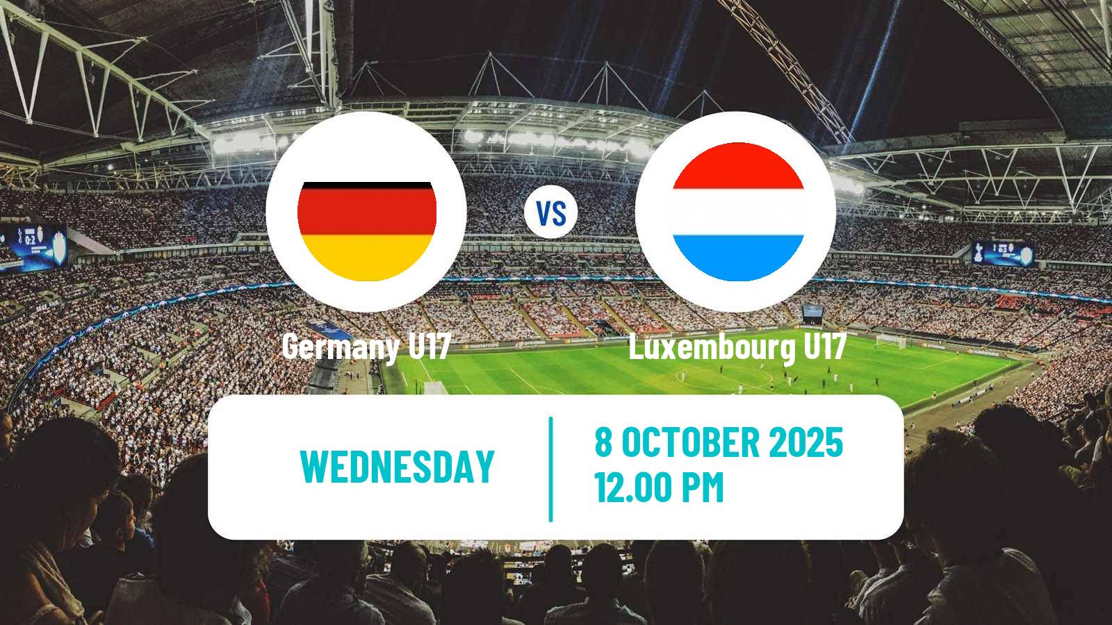 Soccer UEFA Euro U17 Germany U17 - Luxembourg U17