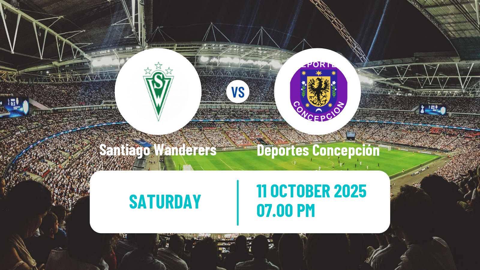 Soccer Chilean Primera B Santiago Wanderers - Deportes Concepción