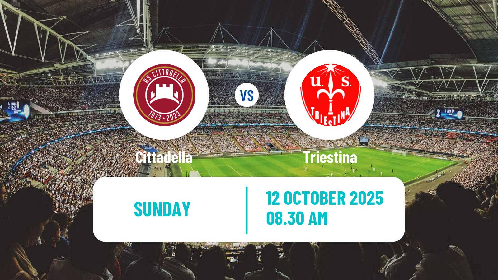 Soccer Italian Serie C Group A Cittadella - Triestina