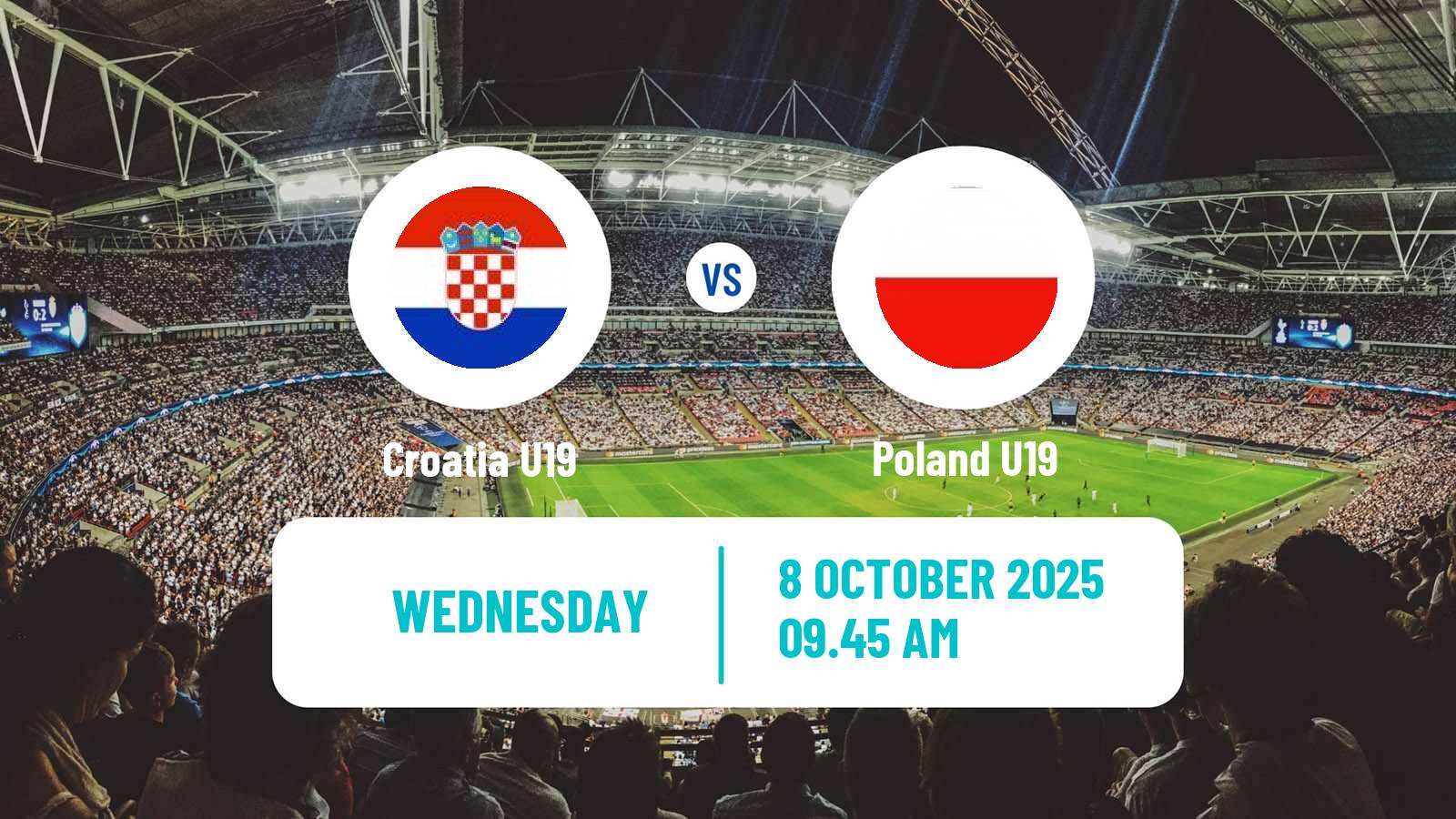 Soccer Friendly Croatia U19 - Poland U19