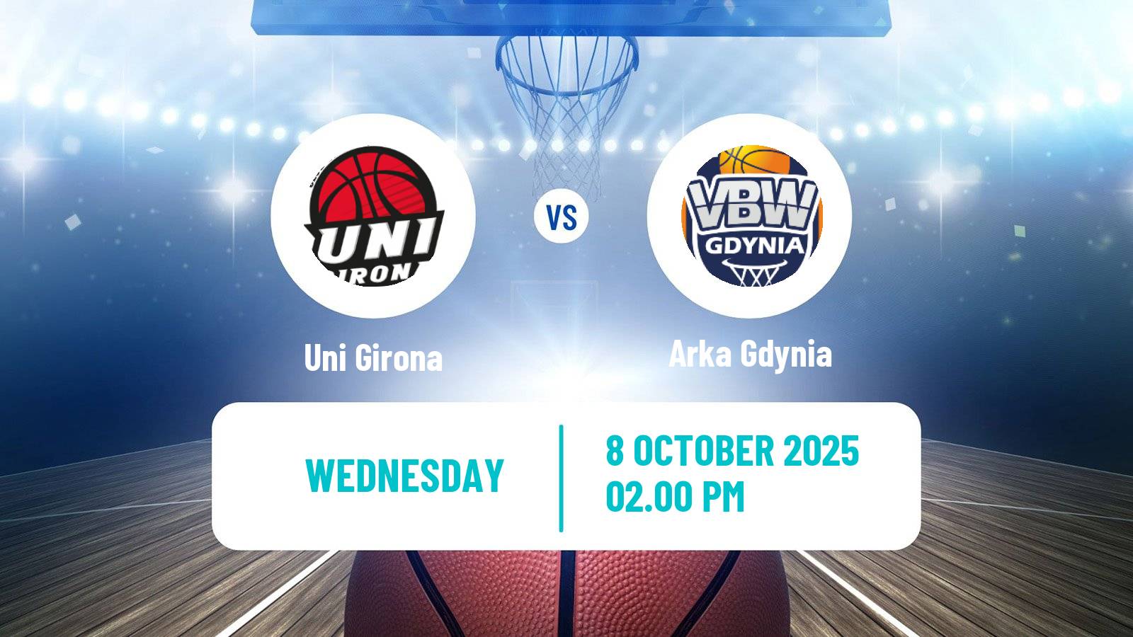 Basketball Euroleague Women Uni Girona - Arka Gdynia