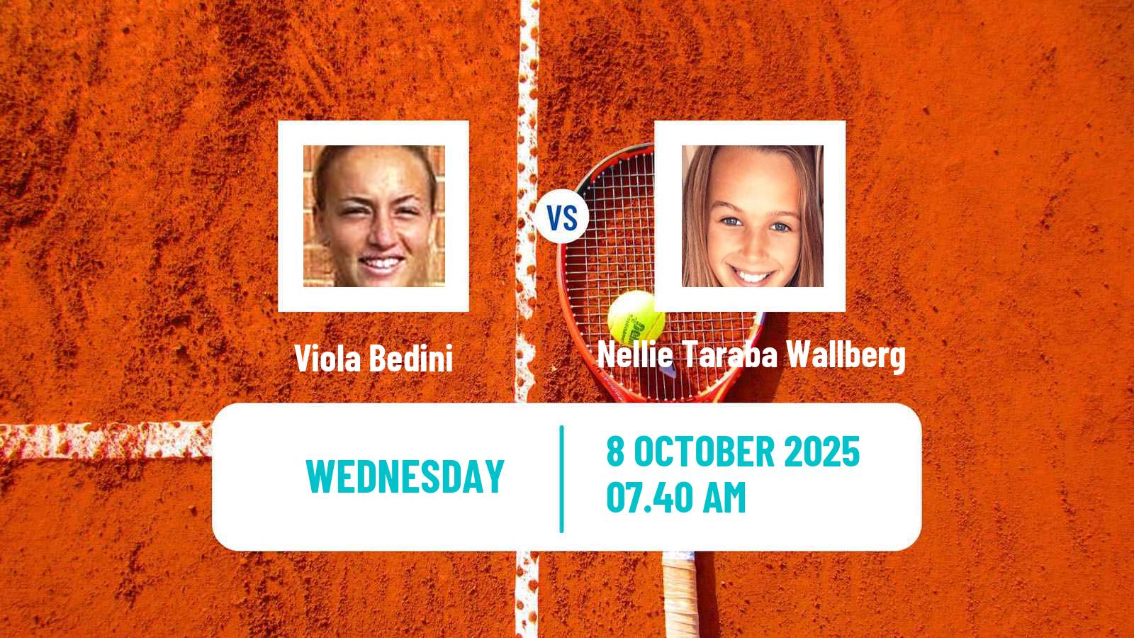 Tennis ITF W35 Santa Margherita Di Pula 10 Women Viola Bedini - Nellie Taraba Wallberg