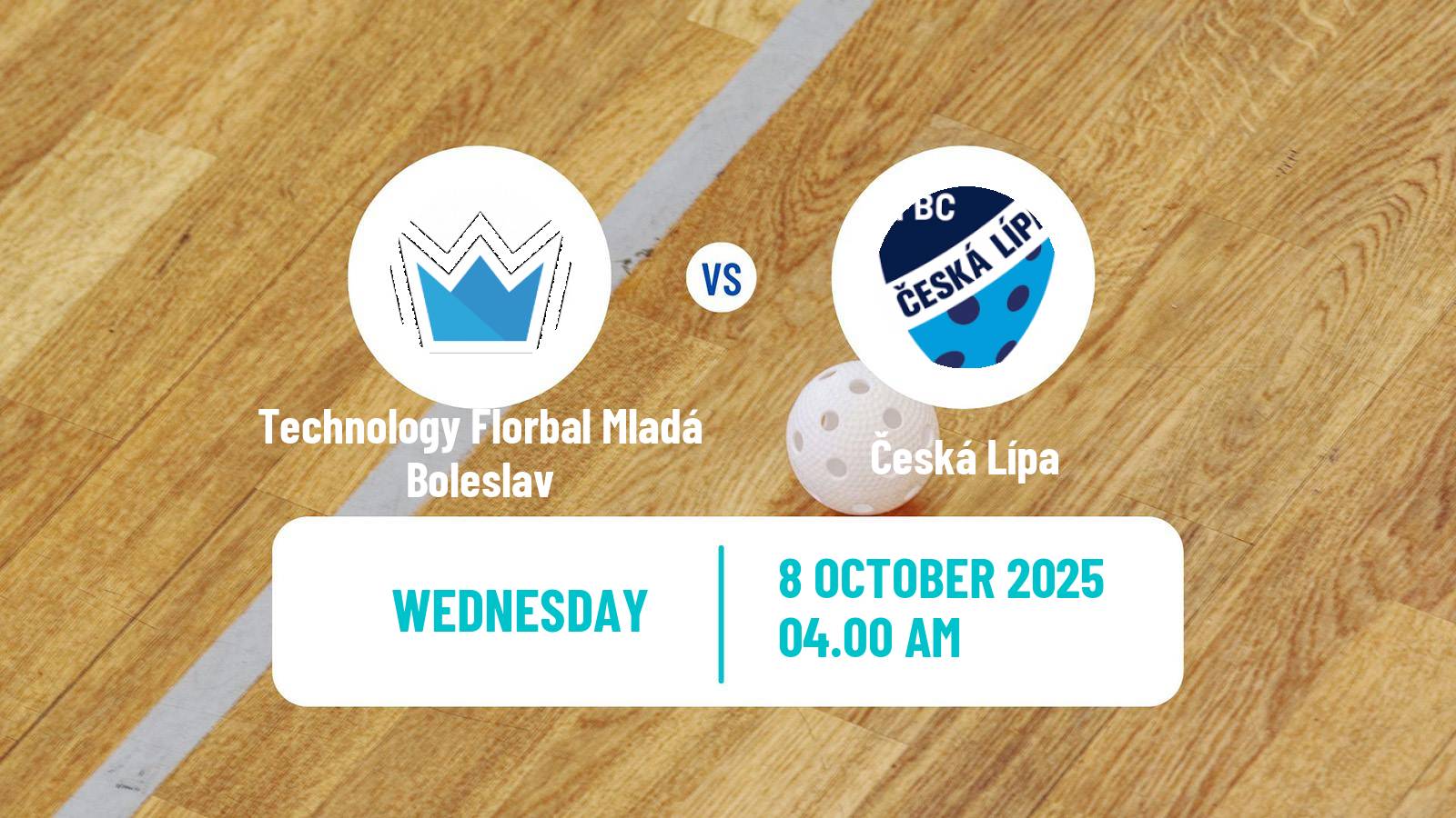 Floorball Czech Superliga Floorball Technology Florbal Mladá Boleslav - Česká Lípa