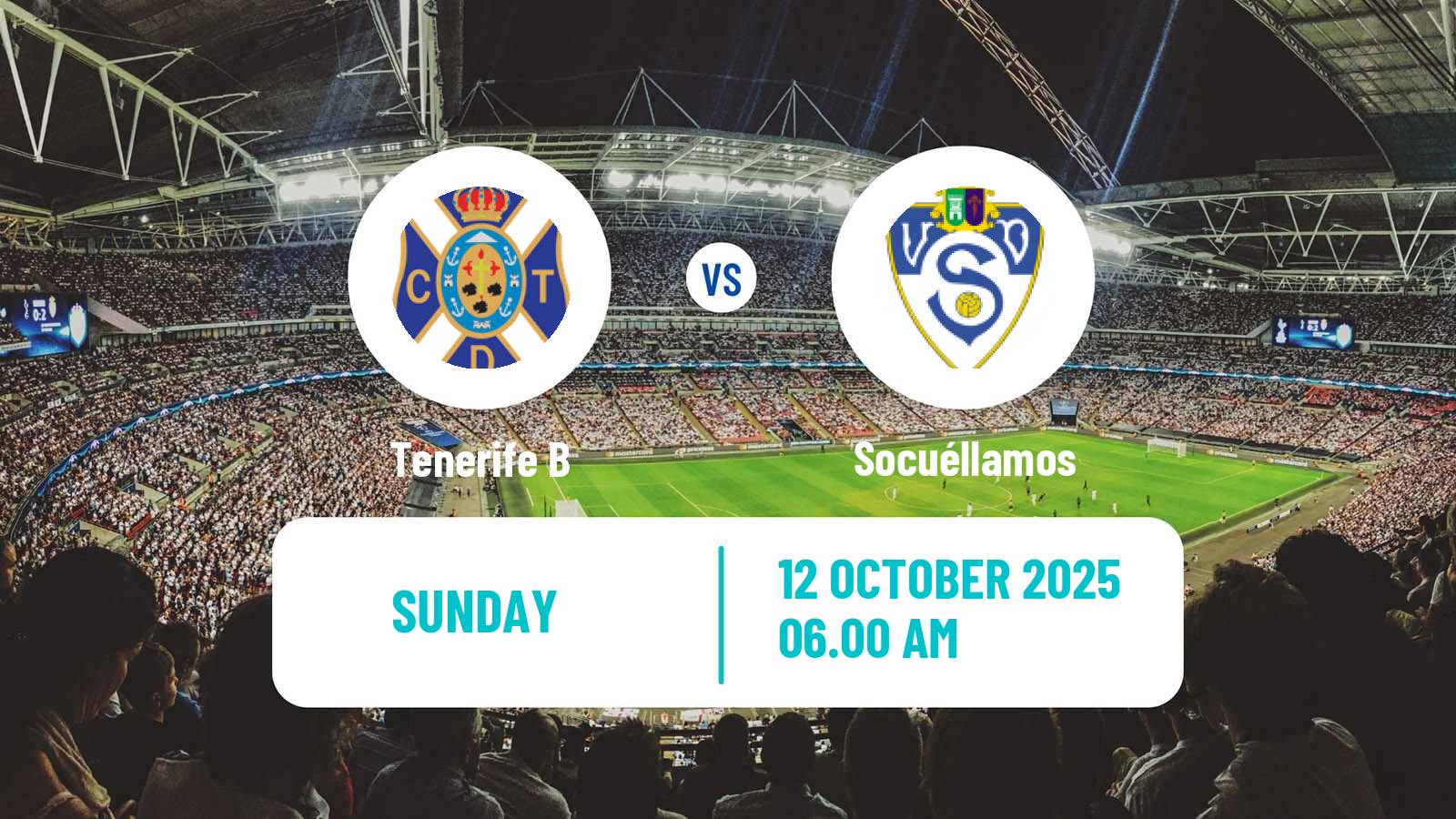 Soccer Spanish Segunda RFEF - Group 5 Tenerife B - Socuéllamos