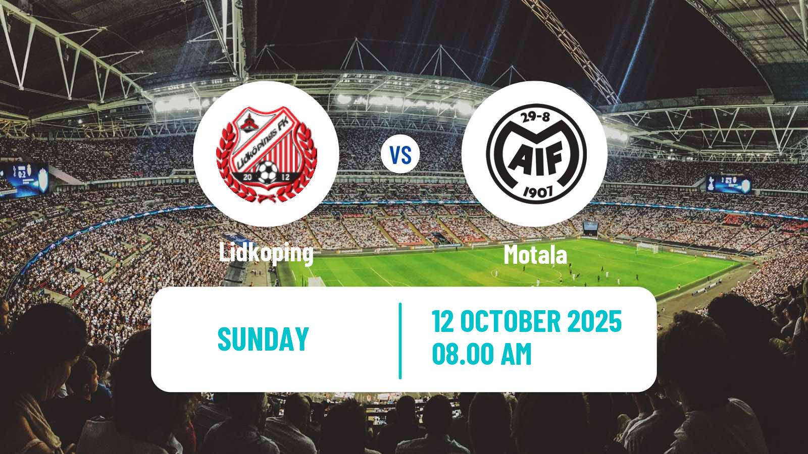 Soccer Swedish Division 2 - Norra Götaland Lidkoping - Motala