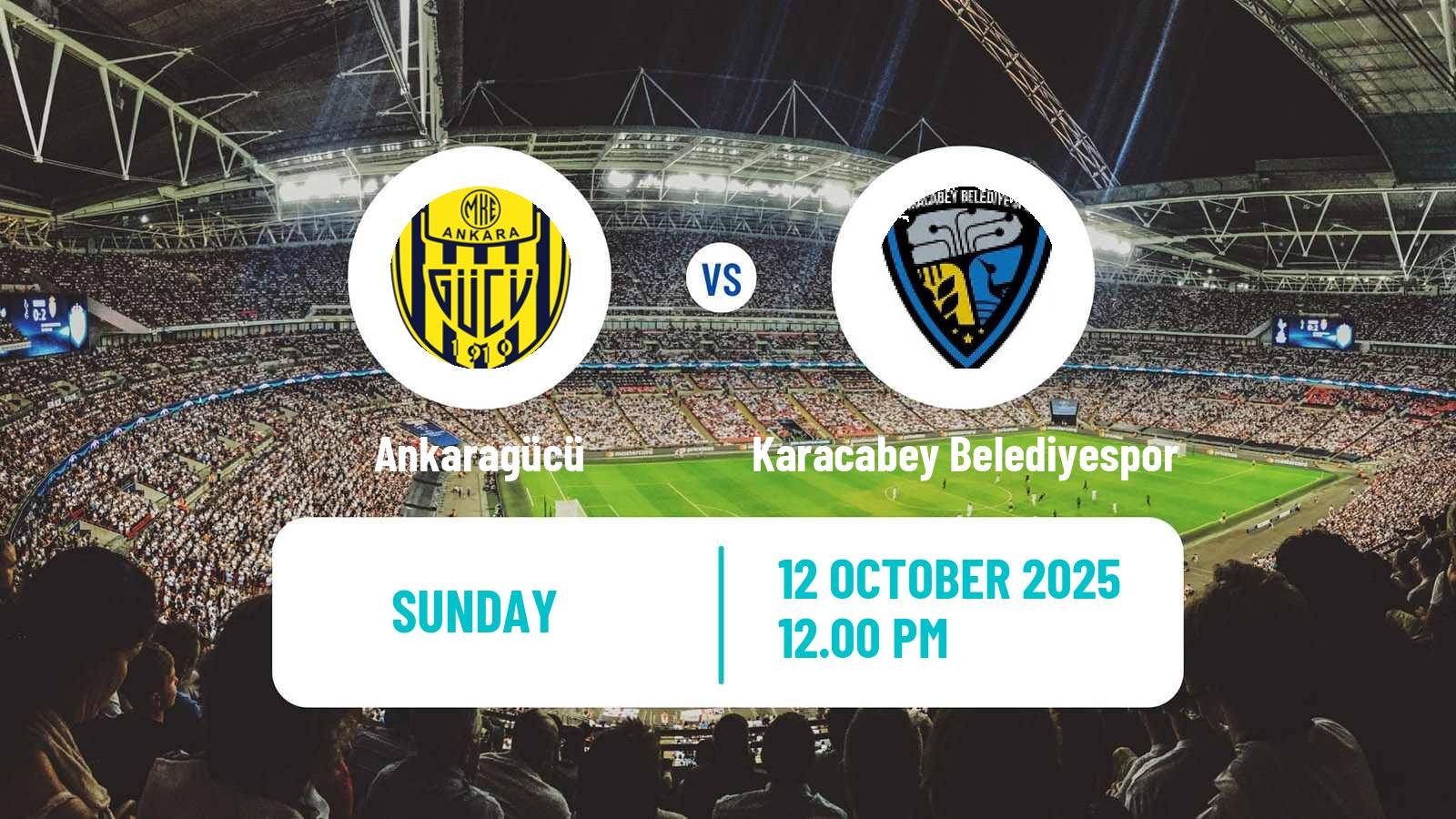 Soccer Turkish Second League White Group Ankaragücü - Karacabey Belediyespor