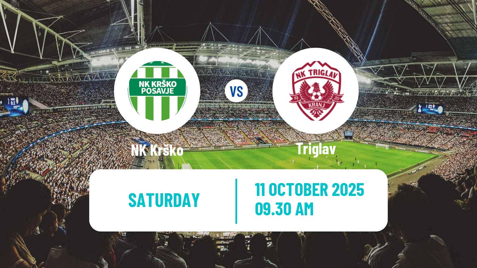 Soccer Slovenian 2 SNL Krško - Triglav