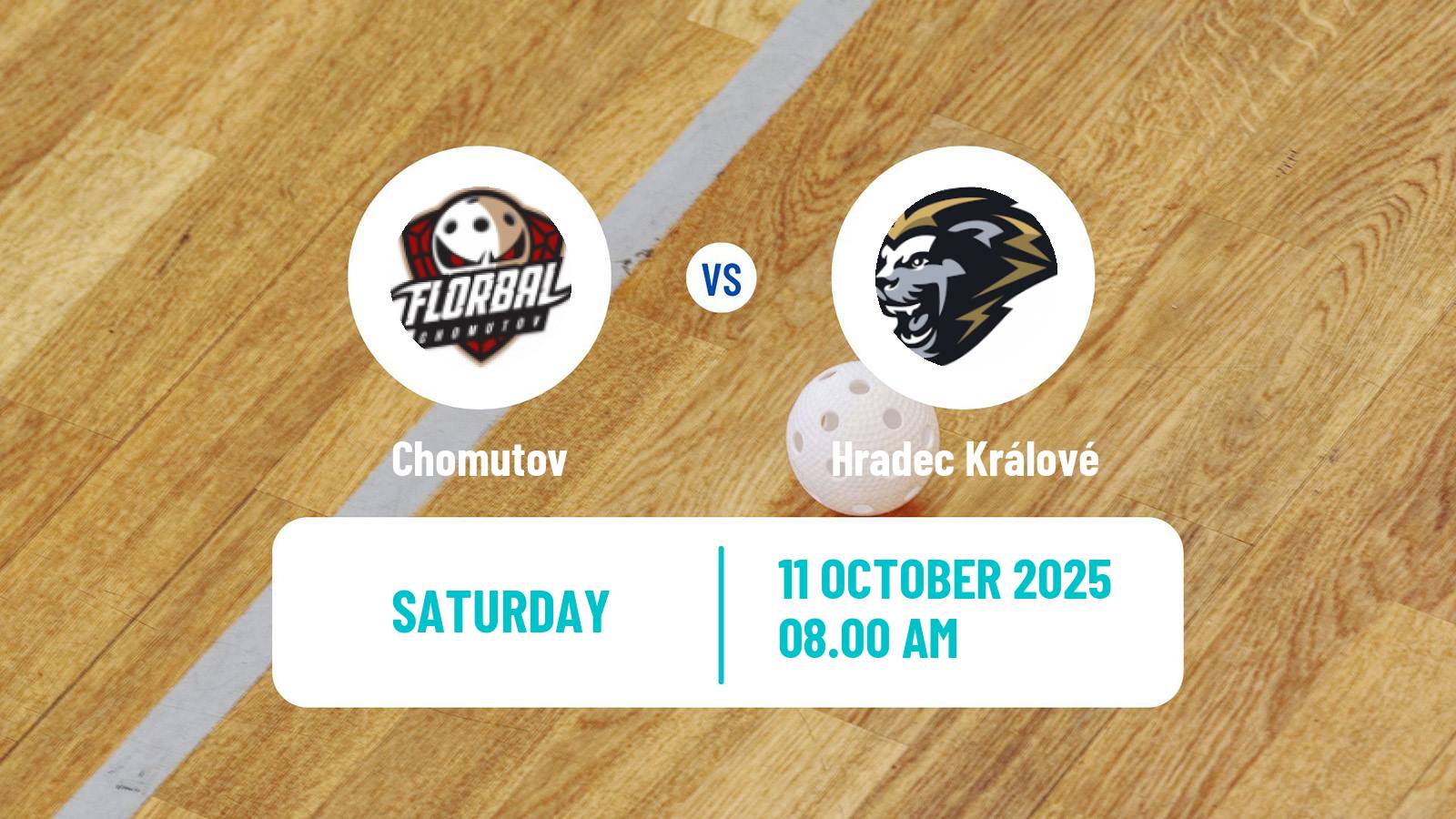 Floorball Czech 1 Liga Floorball Chomutov - Hradec Králové