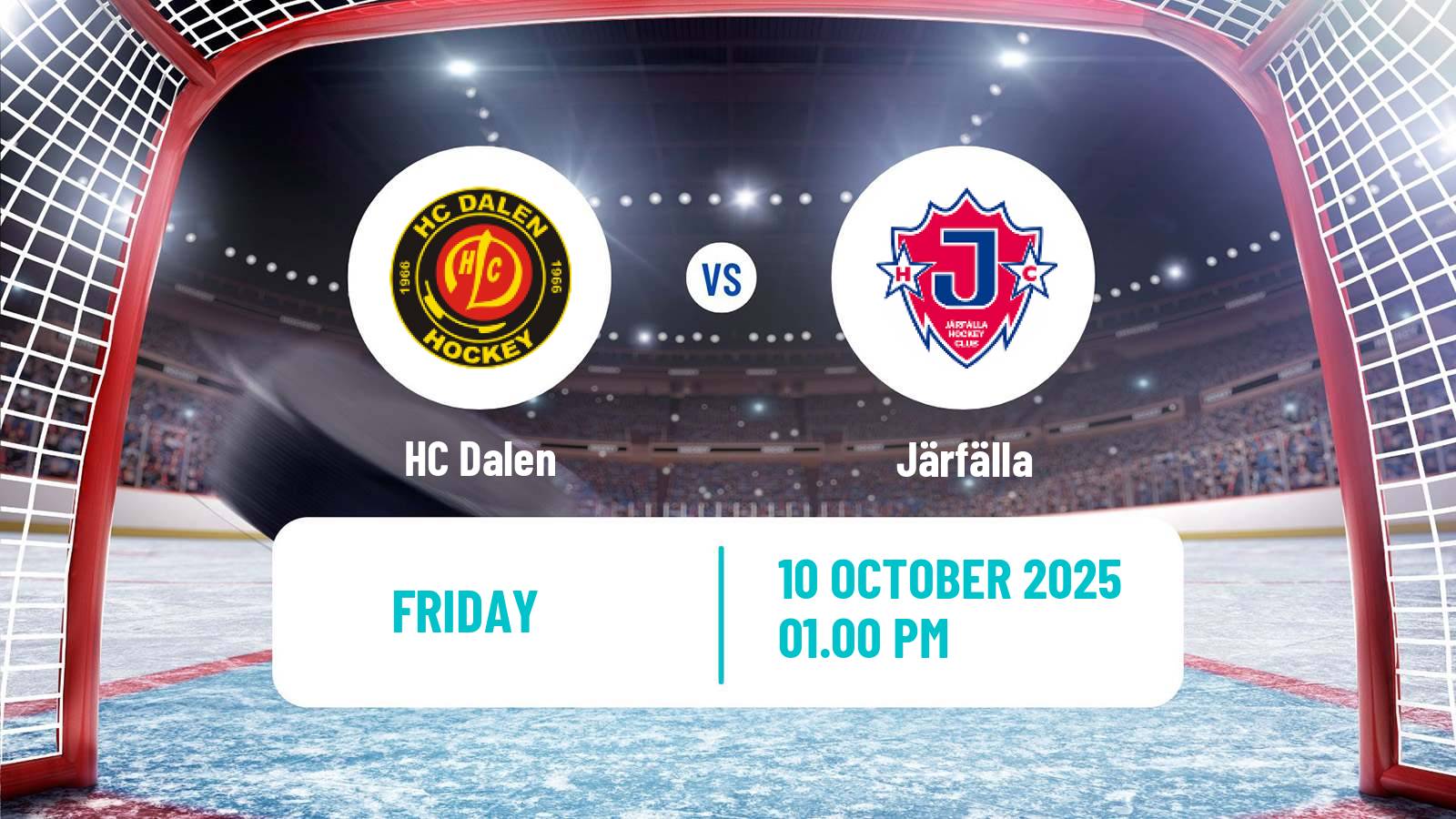 Hockey Swedish HockeyEttan Sodra Dalen - Järfälla