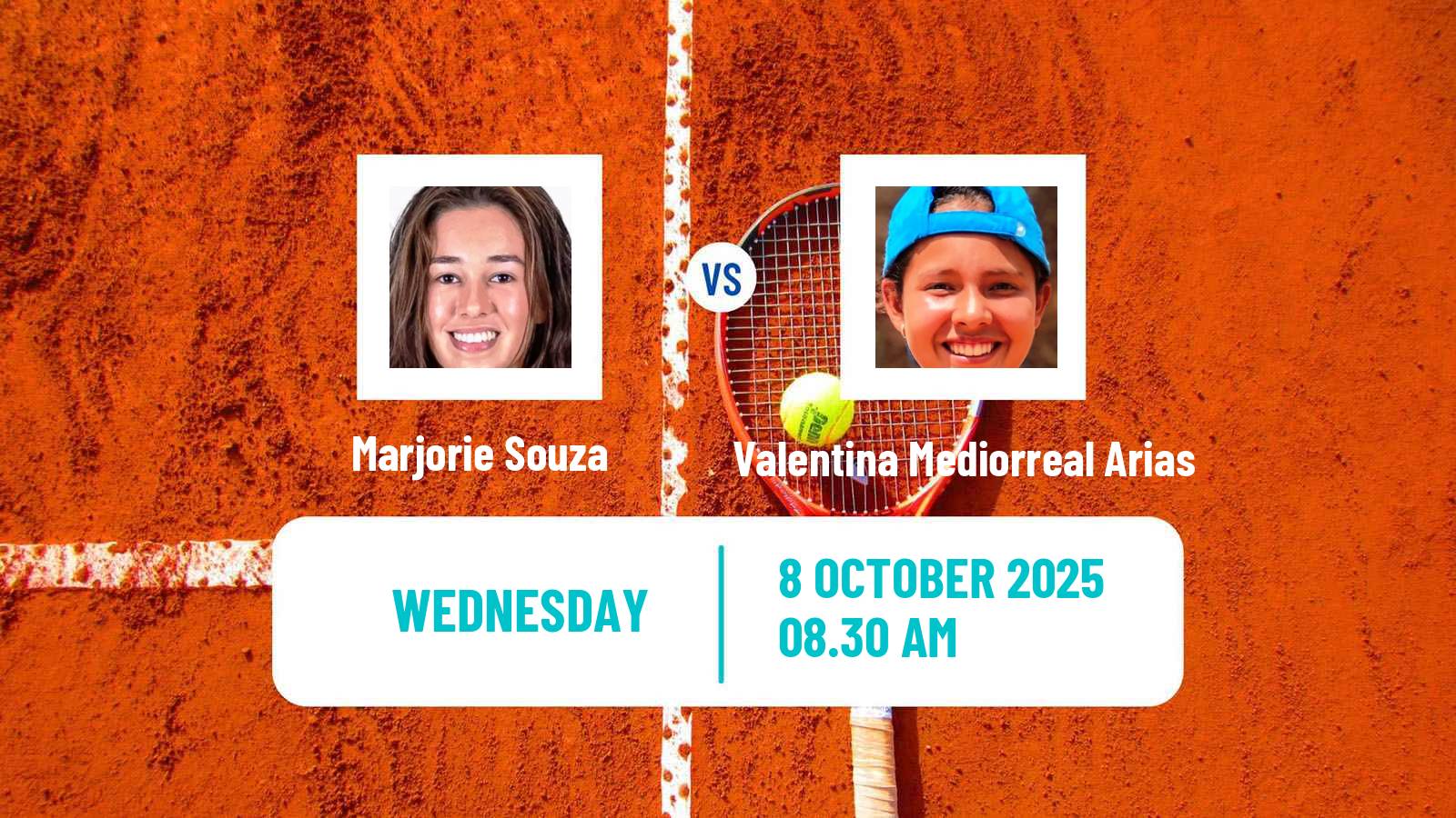 Tennis ITF W15 Sao Joao Da Boa Vista Women Marjorie Souza - Valentina Mediorreal Arias