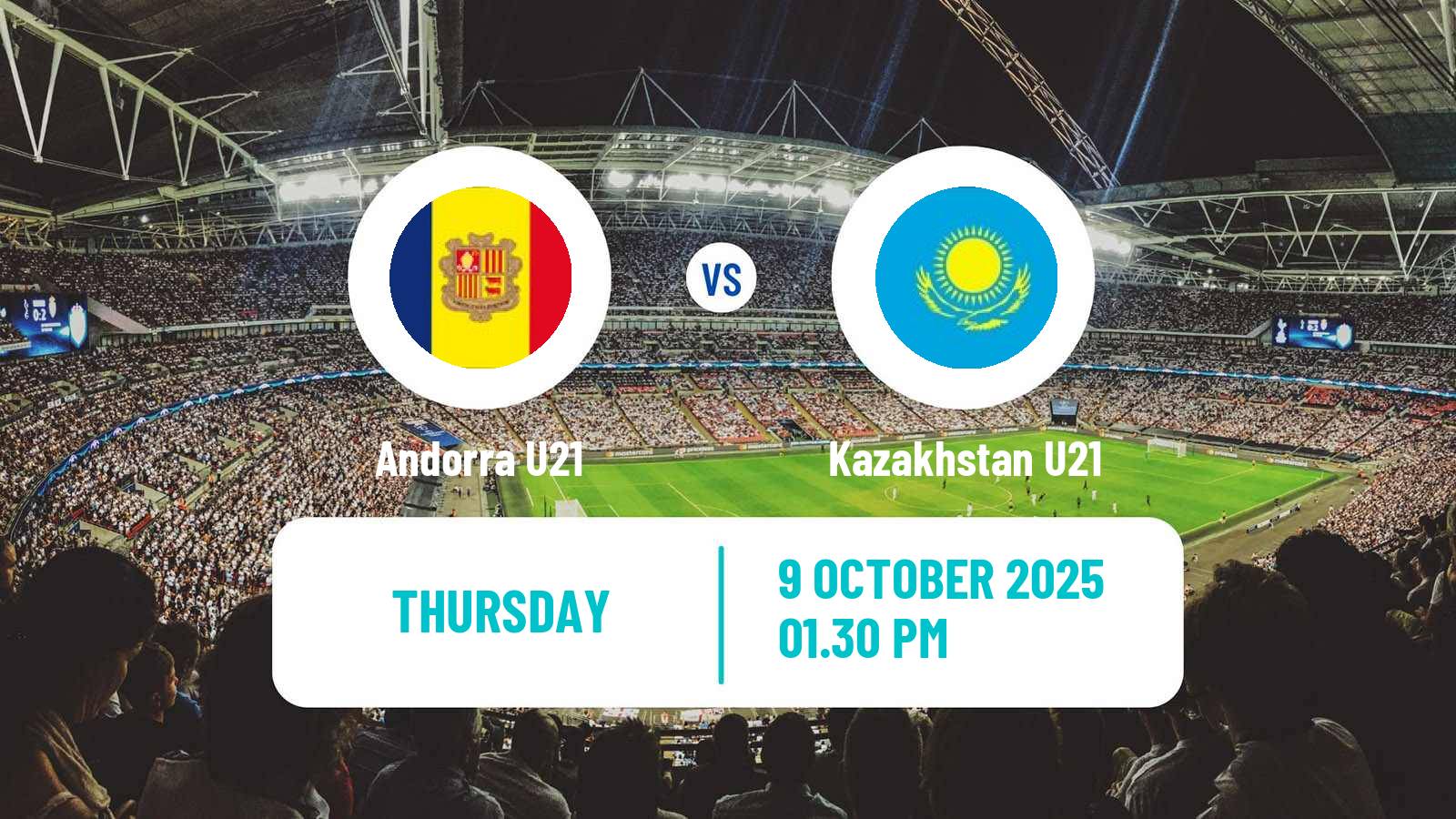 Soccer UEFA Euro U21 Andorra U21 - Kazakhstan U21