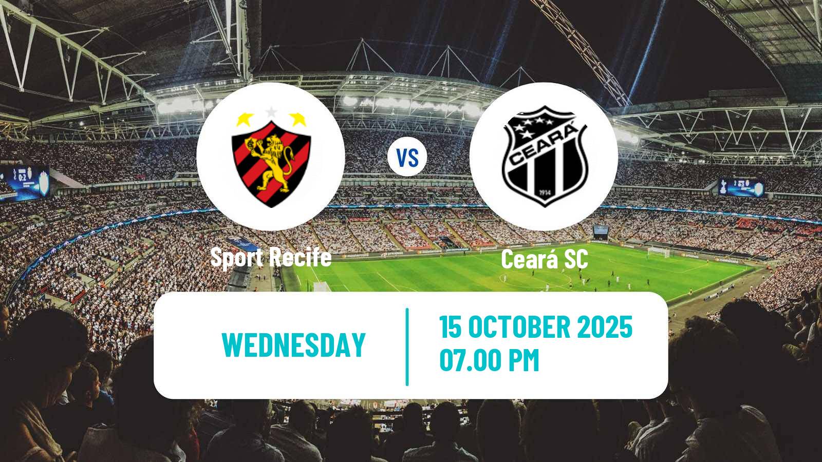 Soccer Brazilian Serie A Sport Recife - Ceará