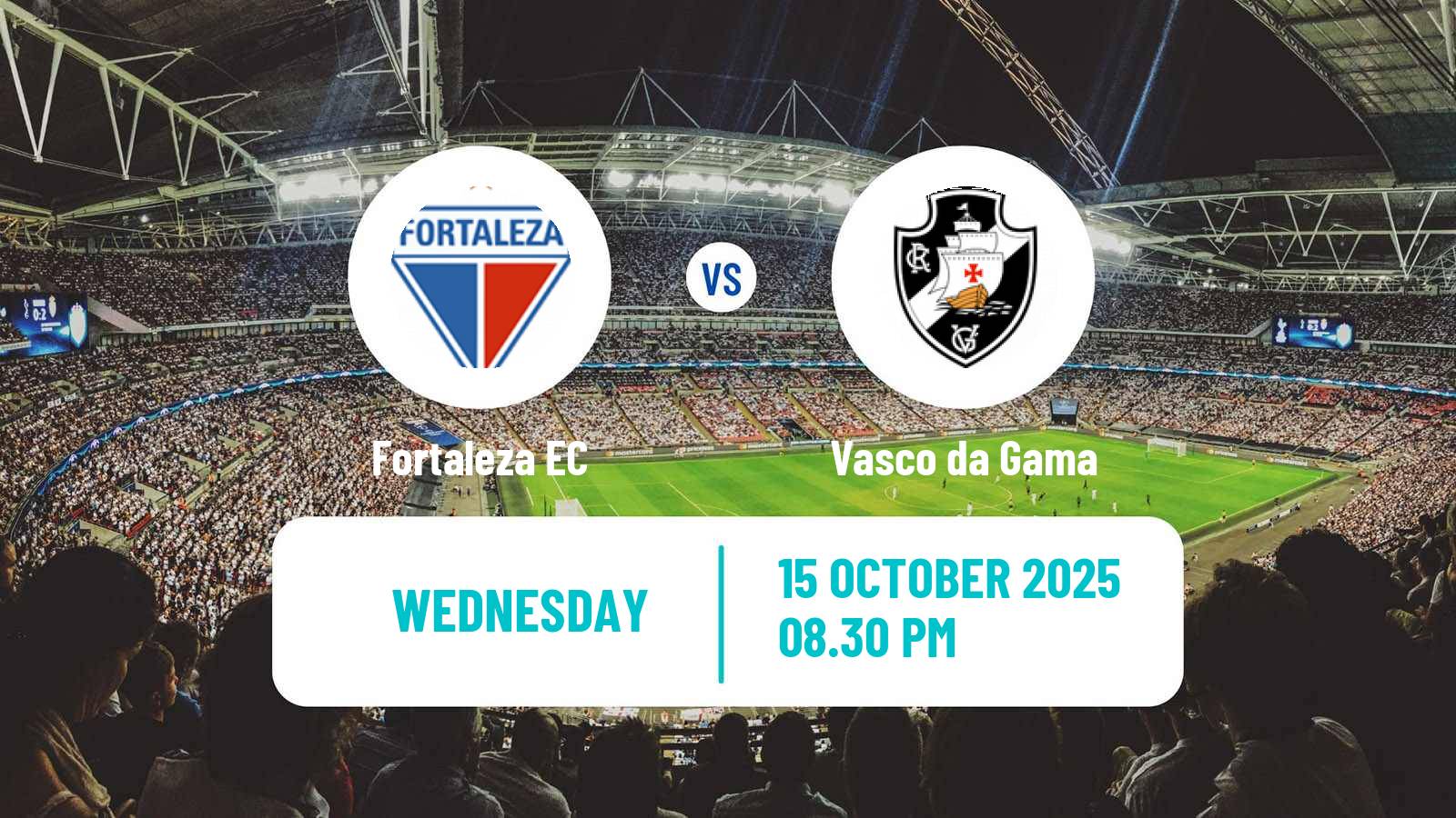 Soccer Brazilian Serie A Fortaleza - Vasco da Gama