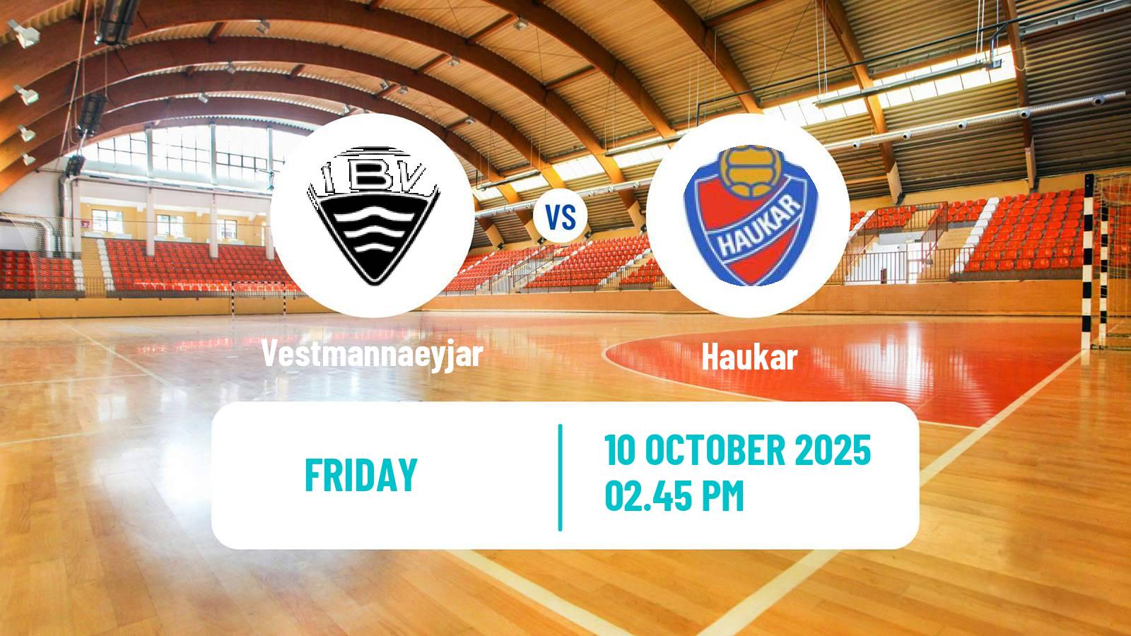 Handball Icelandic Olis Deildin Vestmannaeyjar - Haukar