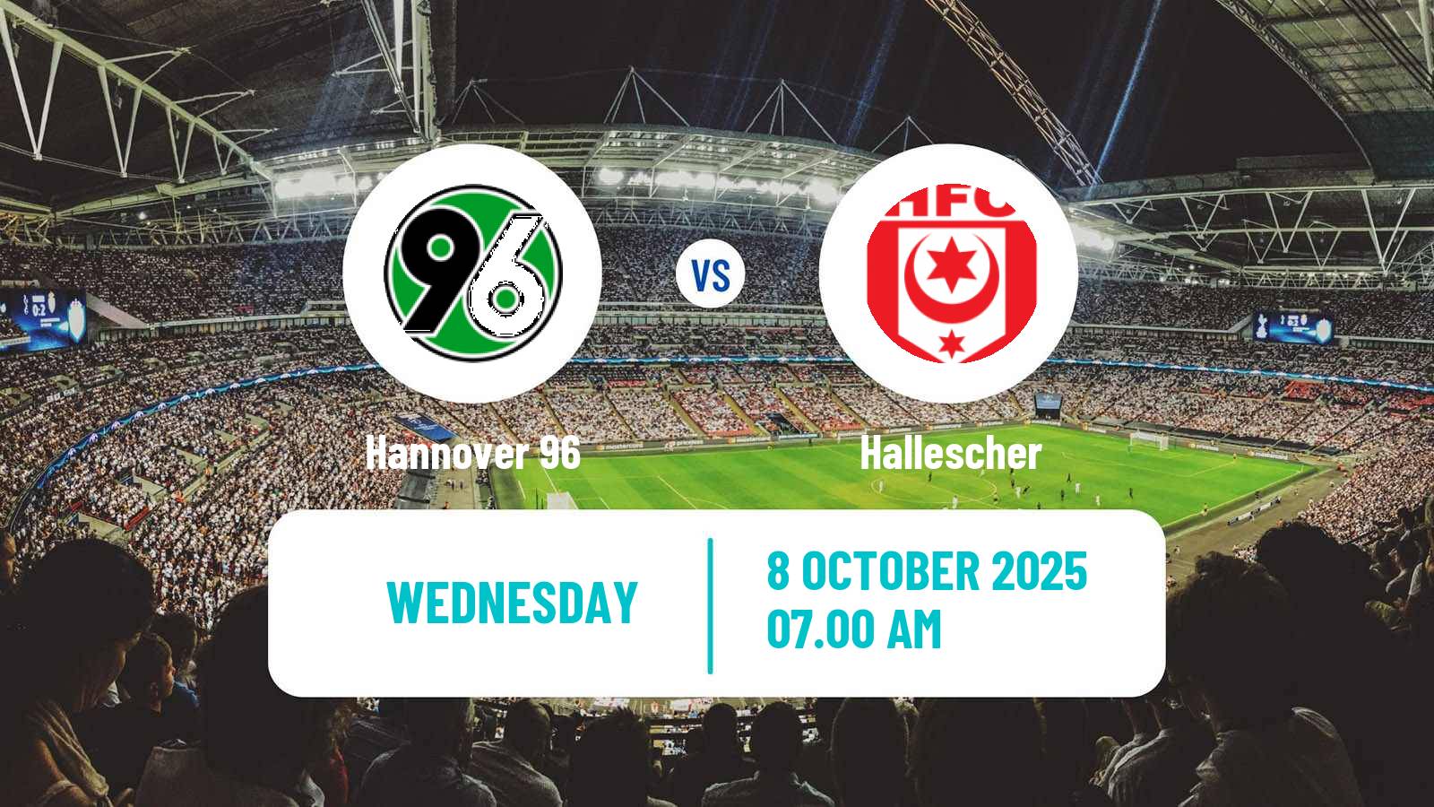 Soccer Club Friendly Hannover - Hallescher