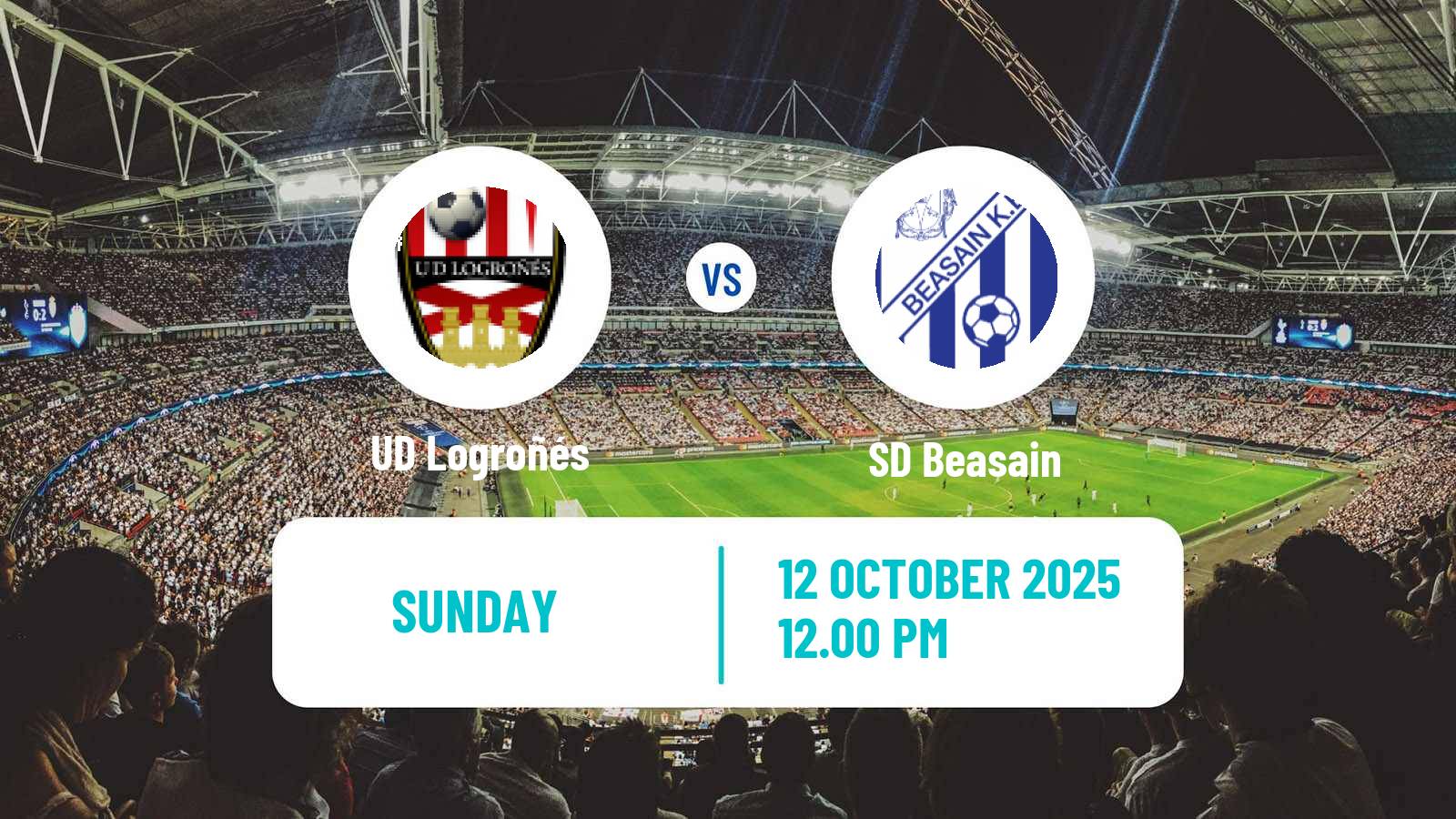 Soccer Spanish Segunda RFEF - Group 2 UD Logroñés - Beasain