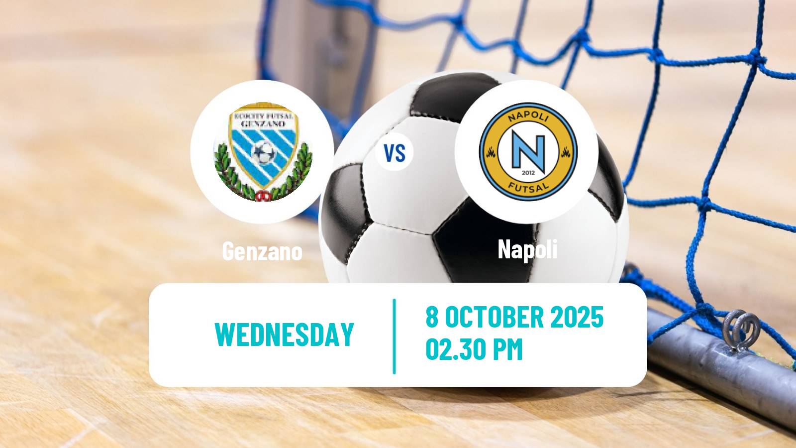 Futsal Italian Serie A Futsal Genzano - Napoli
