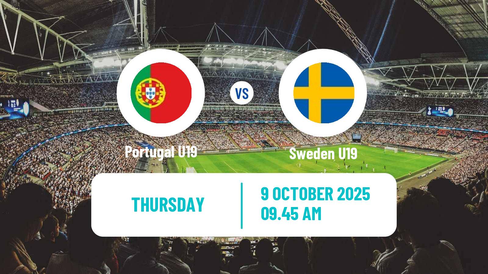 Soccer Friendly Portugal U19 - Sweden U19
