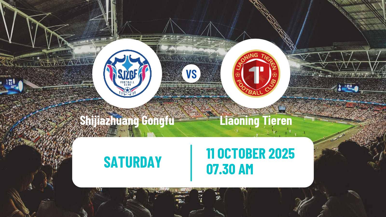 Soccer Chinese Jia League Shijiazhuang Gongfu - Liaoning Tieren