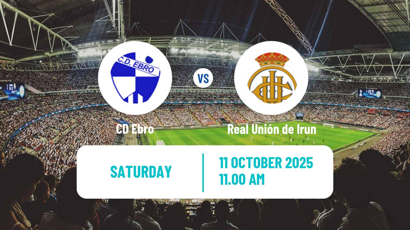 Soccer Spanish Segunda RFEF - Group 2 Ebro - Real Unión de Irun