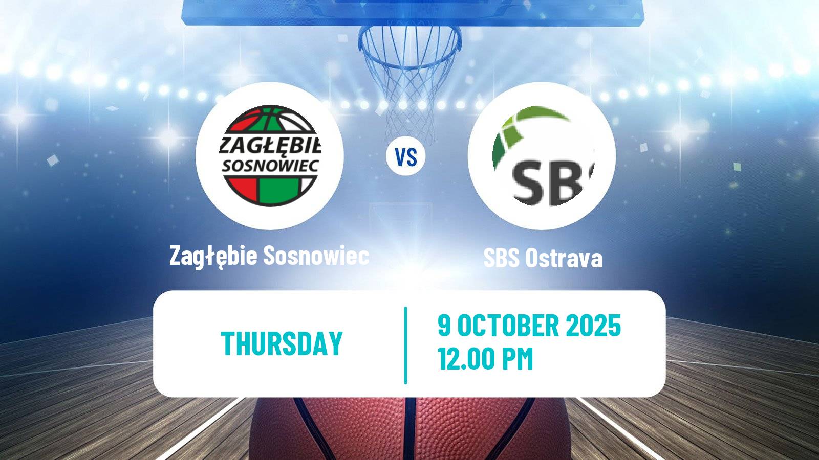 Basketball Eurocup Women Zagłębie Sosnowiec - Ostrava