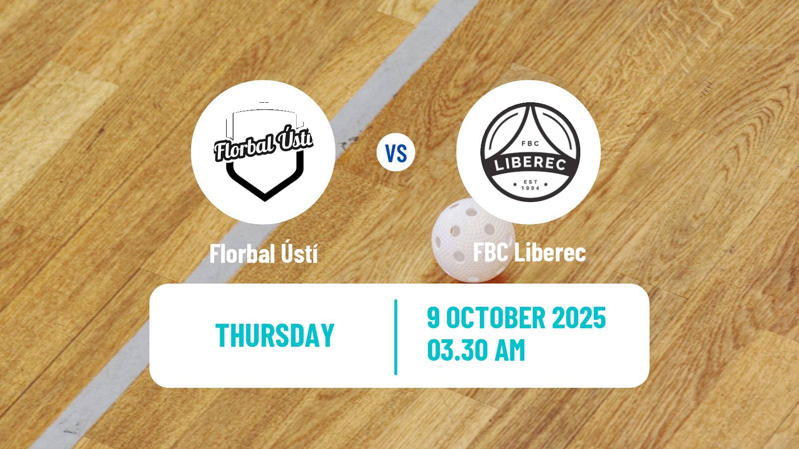 Floorball Czech Superliga Floorball Florbal Ústí - FBC Liberec