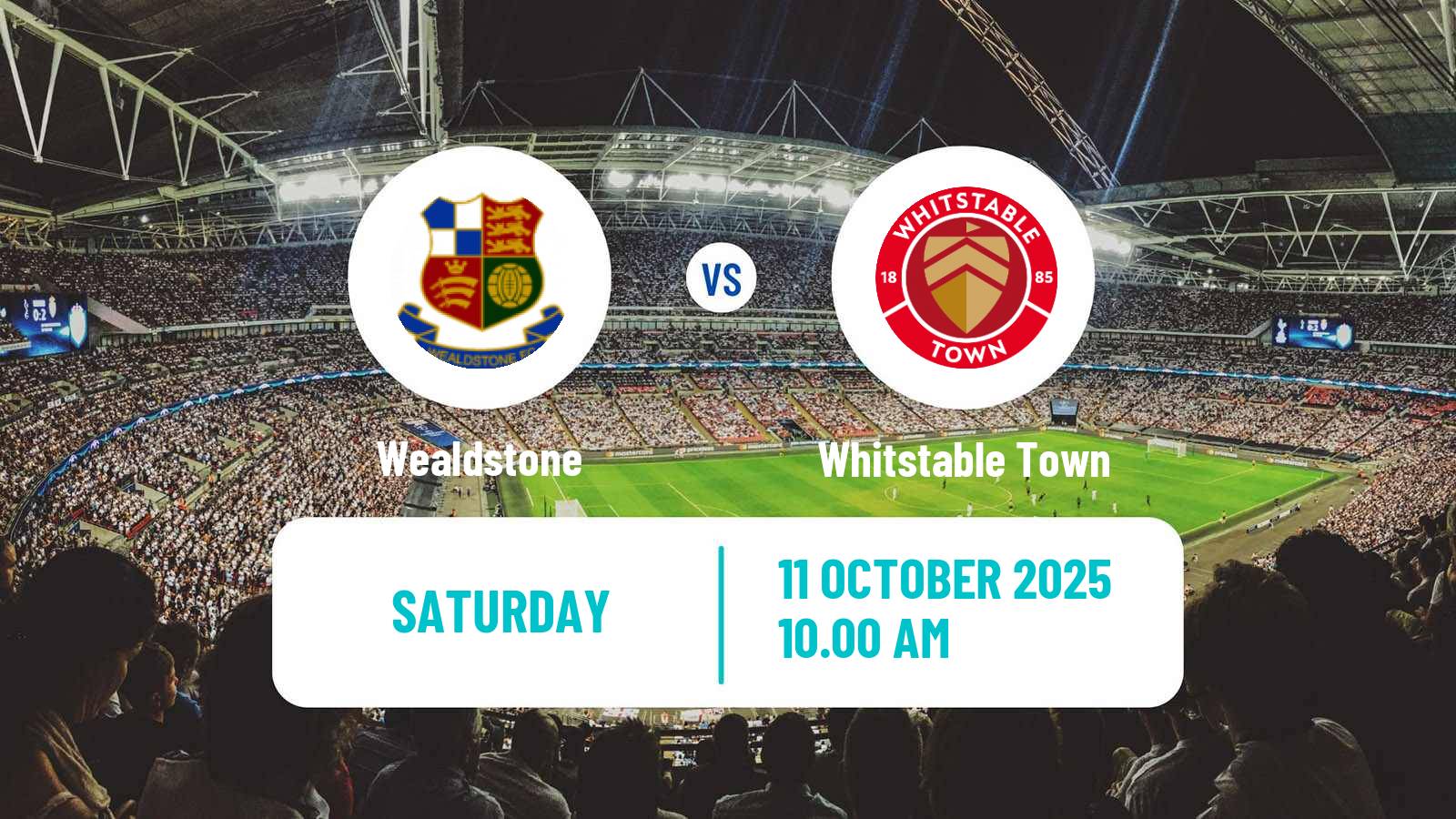 Soccer English FA Cup Wealdstone - Whitstable Town