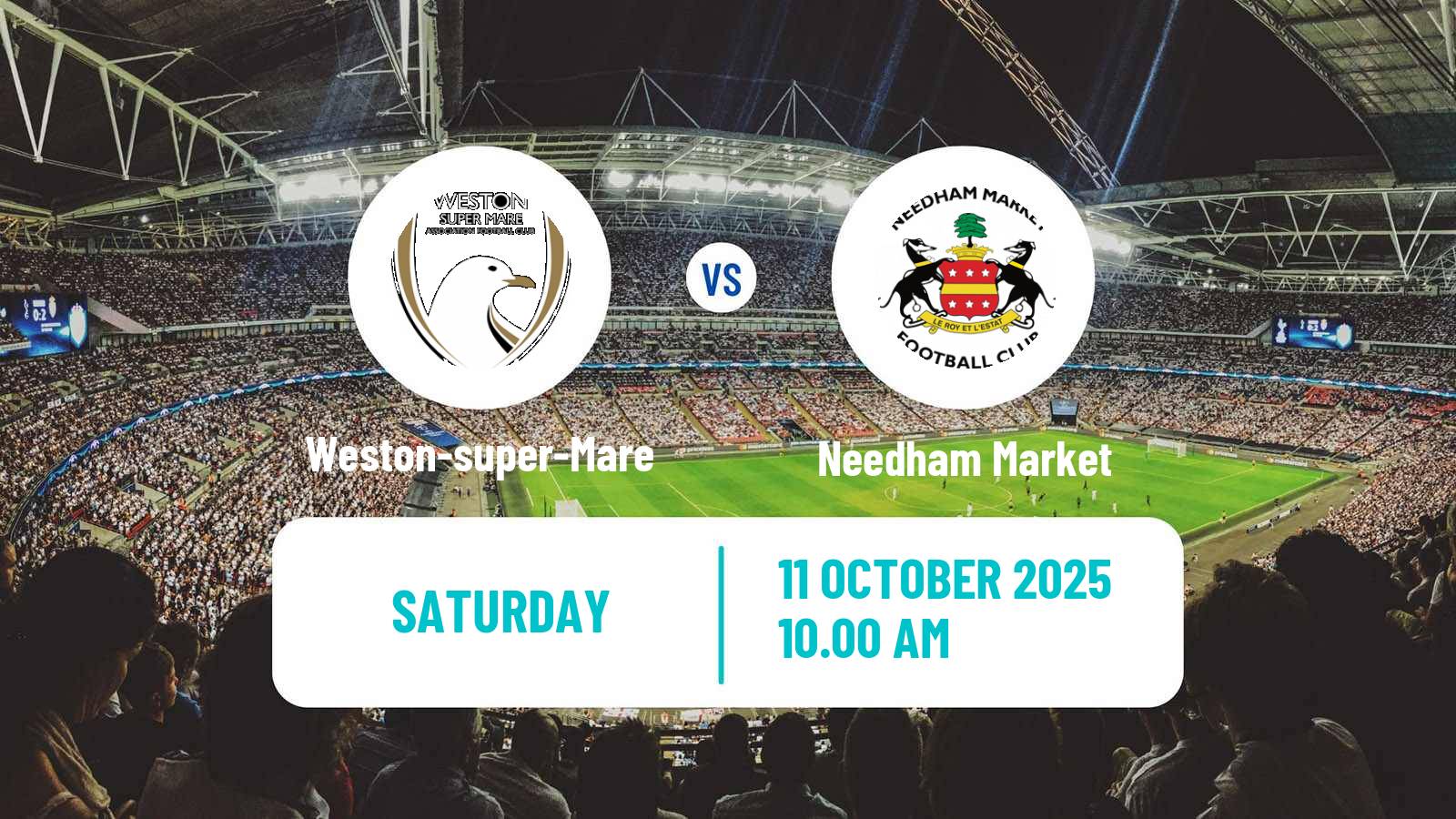 Soccer English FA Cup Weston-super-Mare - Needham Market
