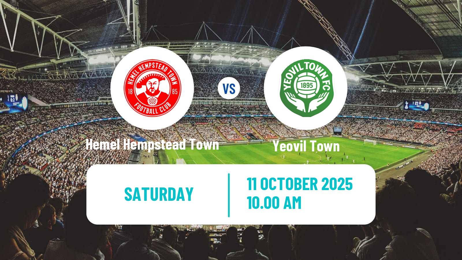 Soccer English FA Cup Hemel Hempstead Town - Yeovil Town