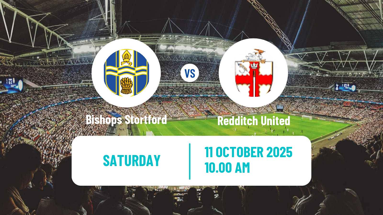 Soccer English Southern League Central Division Bishops Stortford - Redditch United