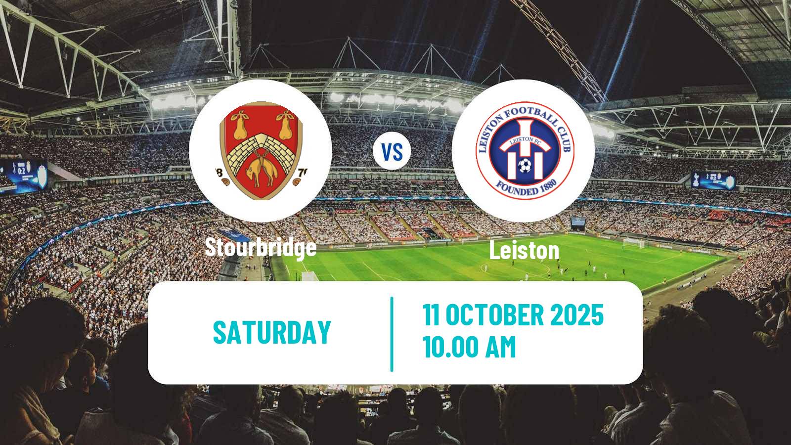 Soccer English Southern League Central Division Stourbridge - Leiston