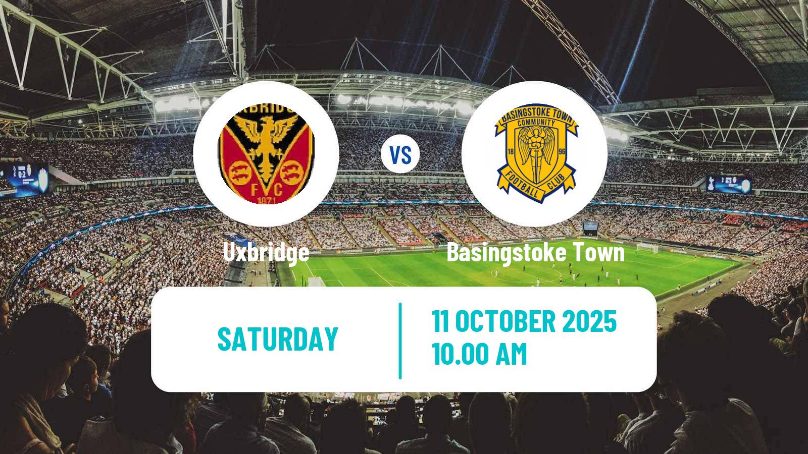 Soccer English Southern League South Division Uxbridge - Basingstoke Town