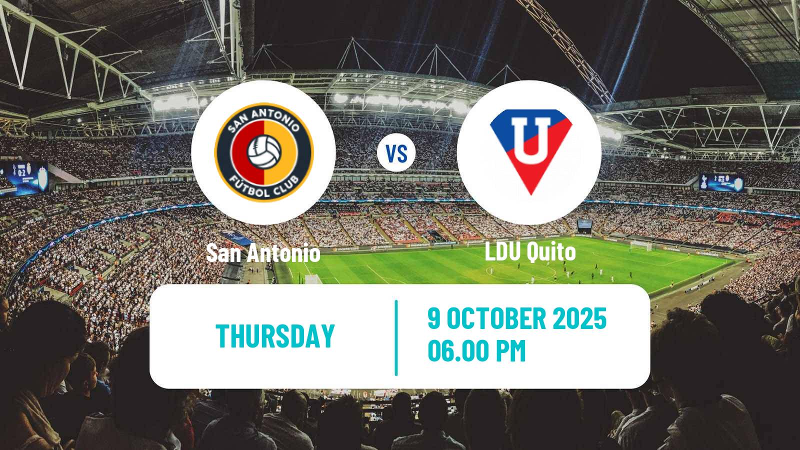 Soccer Ecuadorian Copa San Antonio - LDU Quito