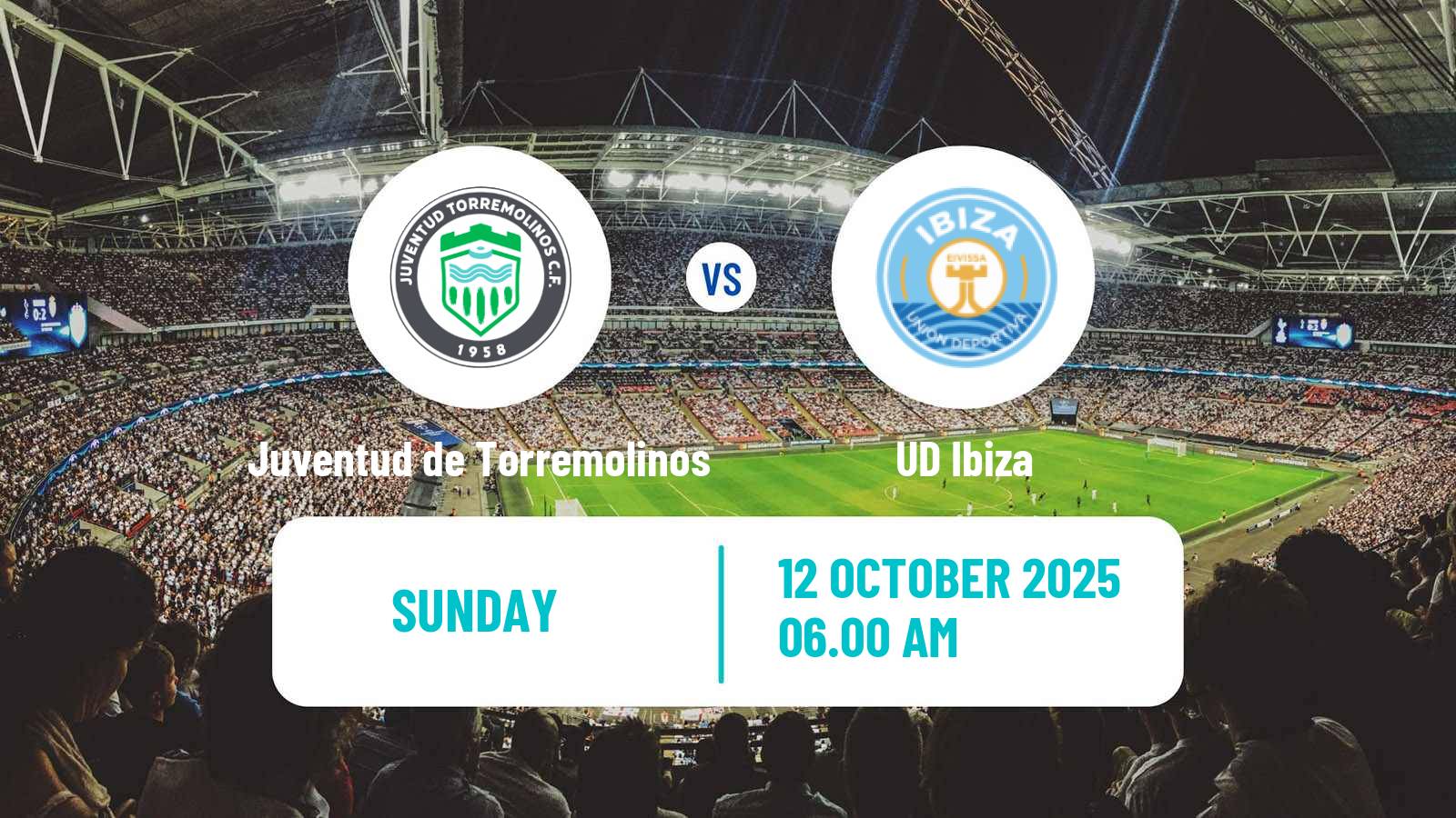 Soccer Spanish Primera RFEF Group 2 Juventud de Torremolinos - Ibiza