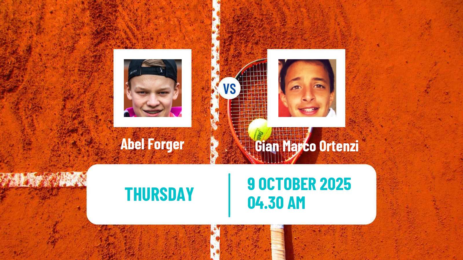 Tennis ITF M15 Monastir 38 Men Abel Forger - Gian Marco Ortenzi