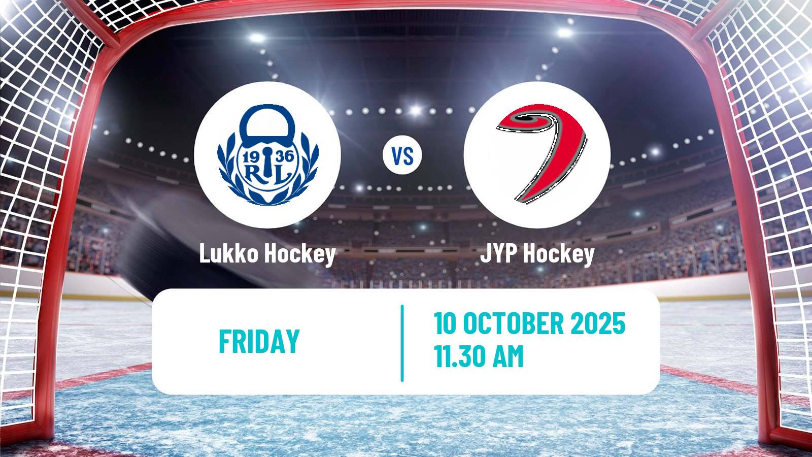 Hockey Finnish SM-liiga Lukko - JYP