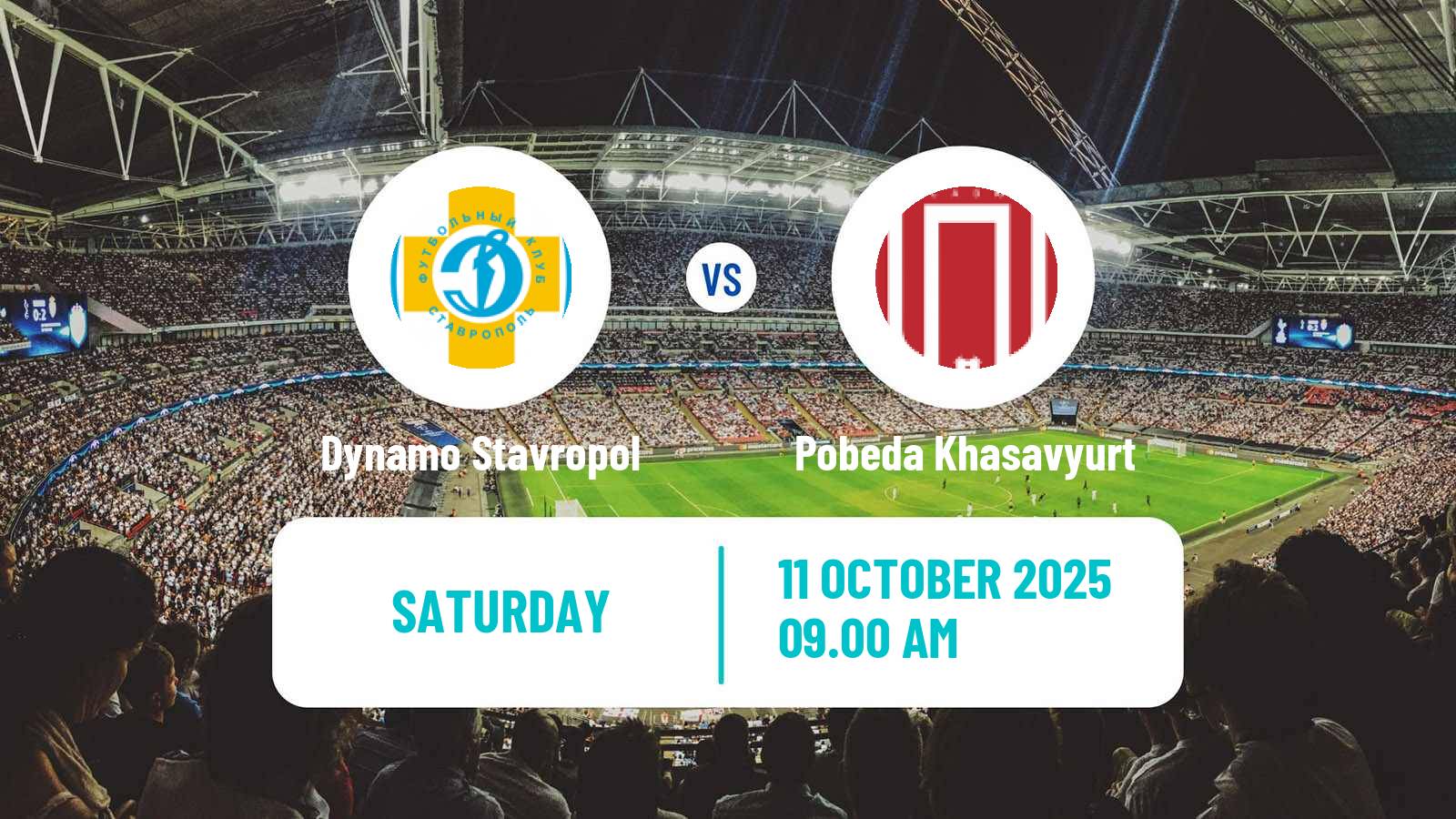 Soccer FNL 2 Division B Group 1 Dynamo Stavropol - Pobeda Khasavyurt
