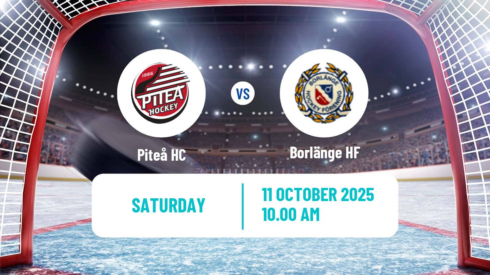 Hockey Swedish HockeyEttan Norra Piteå HC - Borlänge