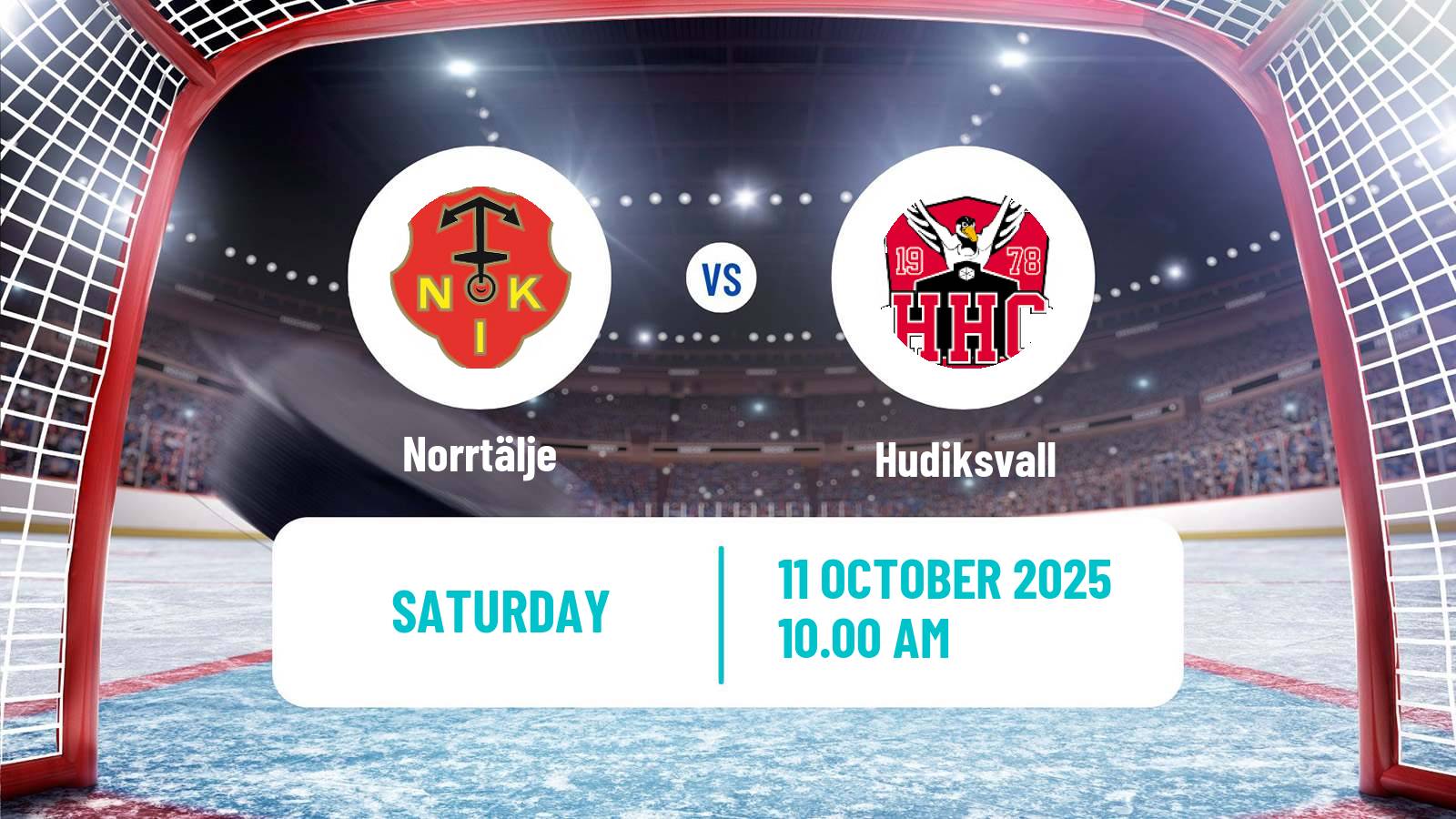 Hockey Swedish HockeyEttan Norra Norrtälje - Hudiksvall
