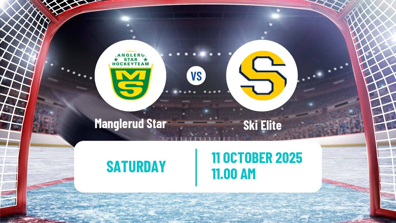 Hockey Norwegian Division 1 Hockey Manglerud Star - Ski Elite