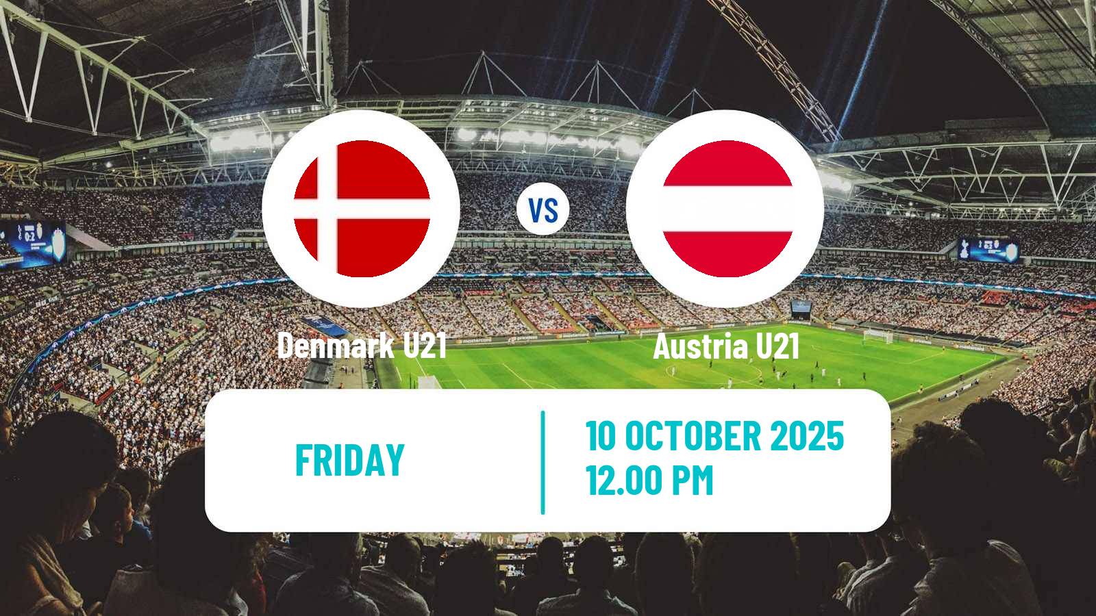 Soccer UEFA Euro U21 Denmark U21 - Austria U21