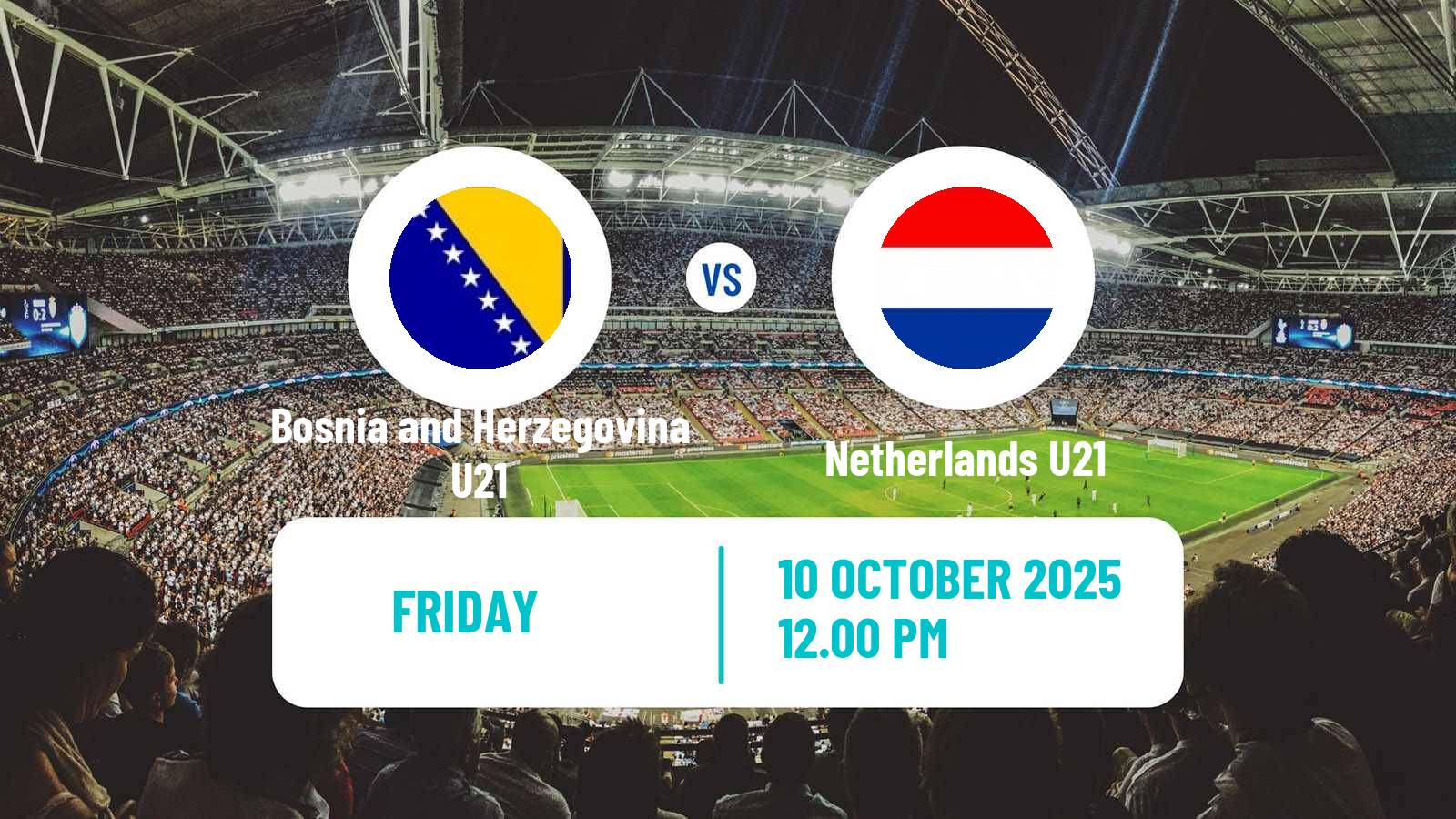 Soccer UEFA Euro U21 Bosnia and Herzegovina U21 - Netherlands U21