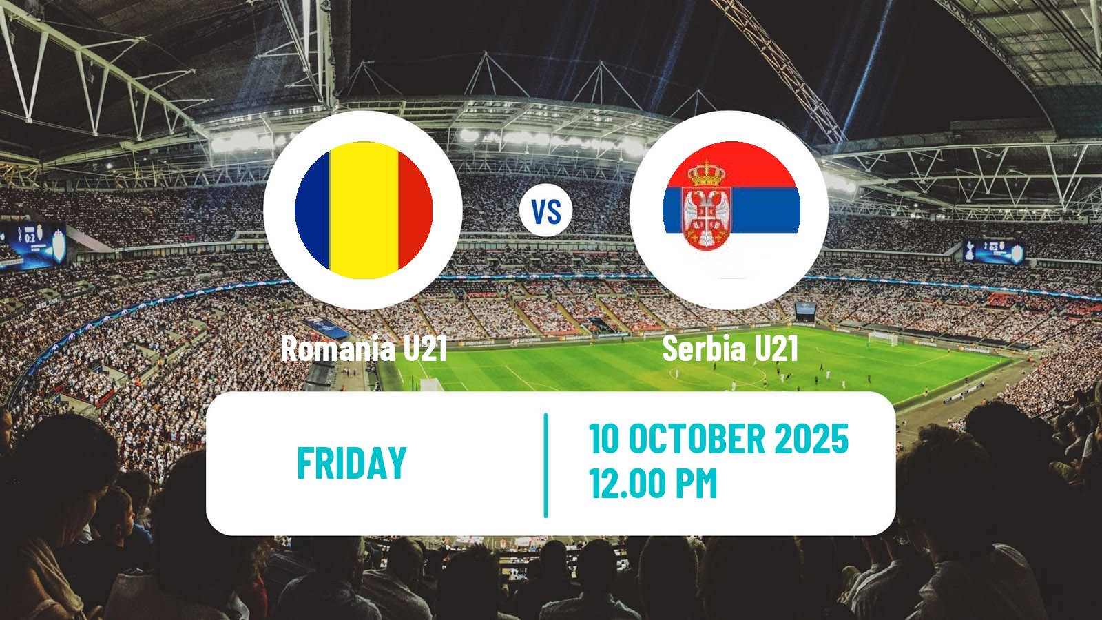 Soccer Friendly Romania U21 - Serbia U21