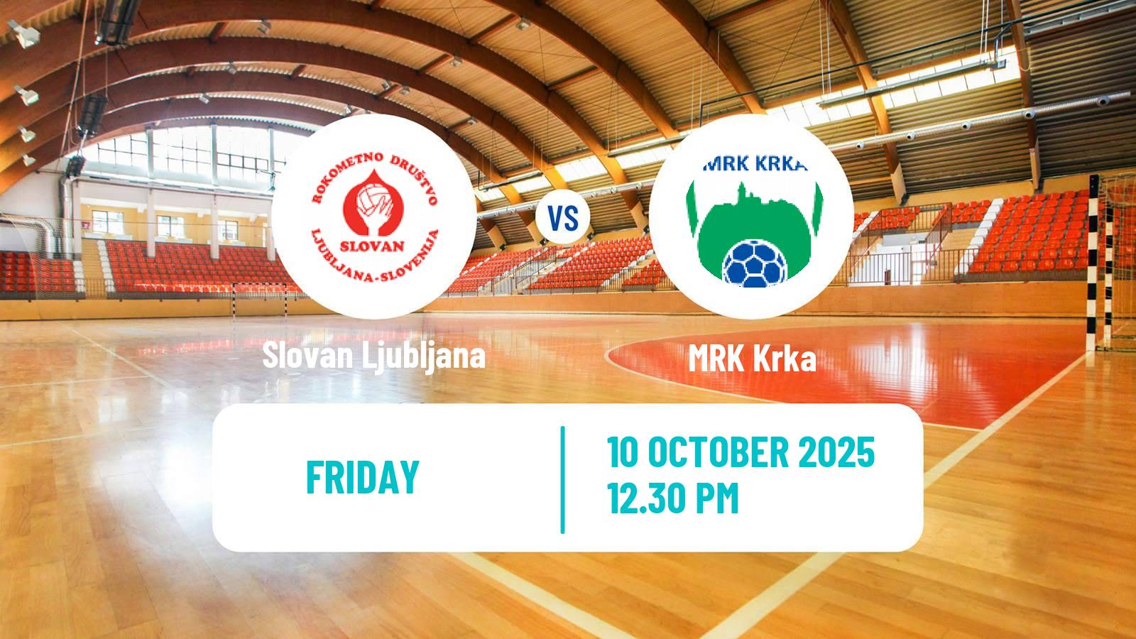 Handball Slovenian 1 NLB Liga Handball Slovan Ljubljana - Krka