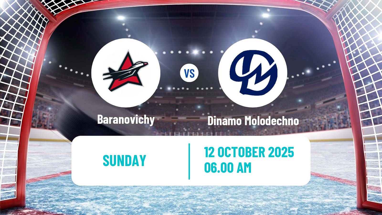 Hockey Belarusian Extraleague Baranovichy - Dinamo Molodechno