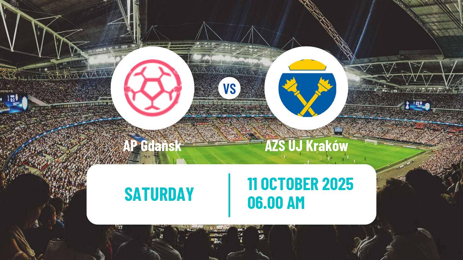 Soccer Polish Ekstraliga Women AP Gdańsk - AZS UJ Kraków