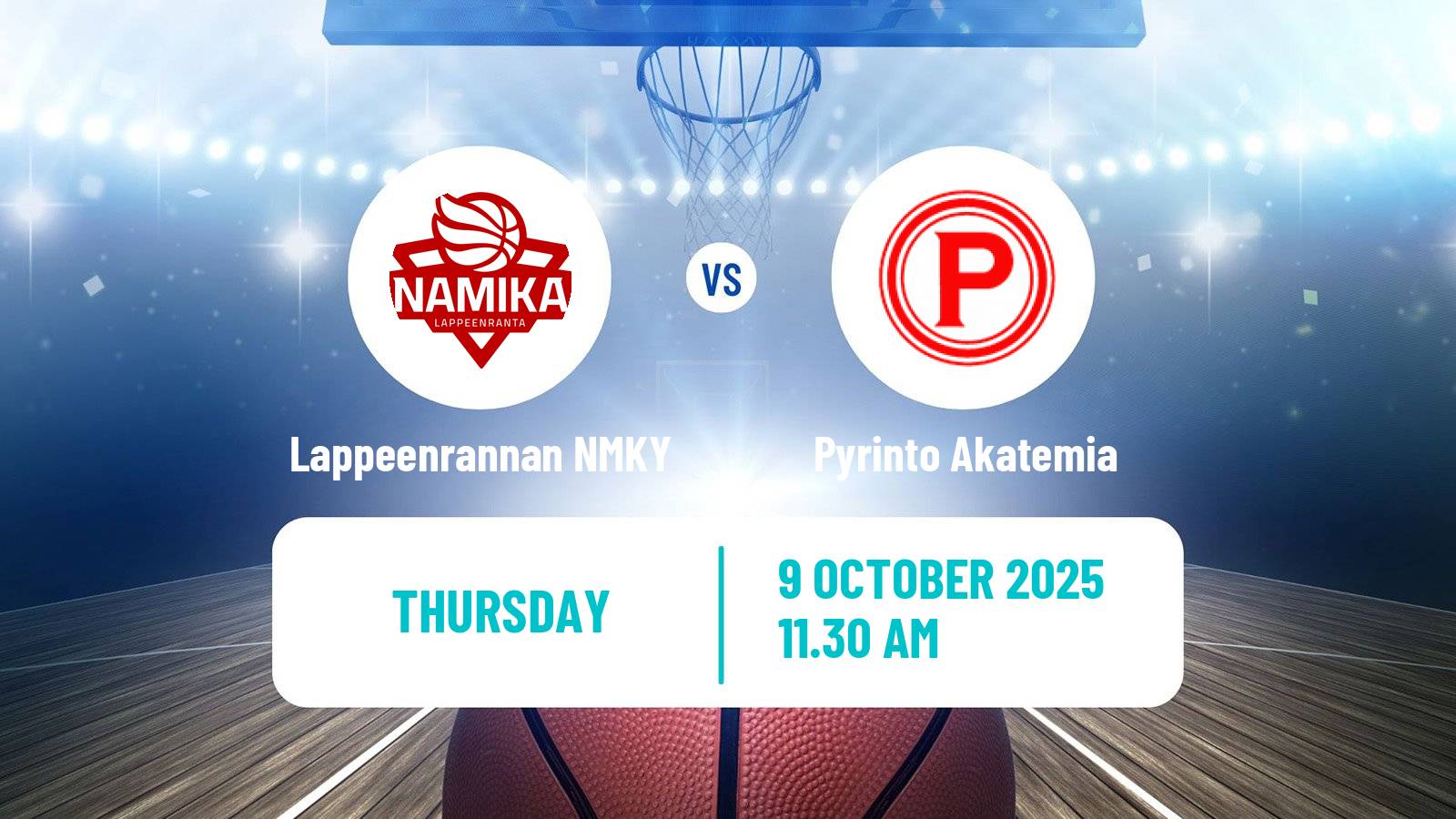 Basketball Finnish I Divisioona A Basketball Lappeenrannan NMKY - Pyrinto Akatemia